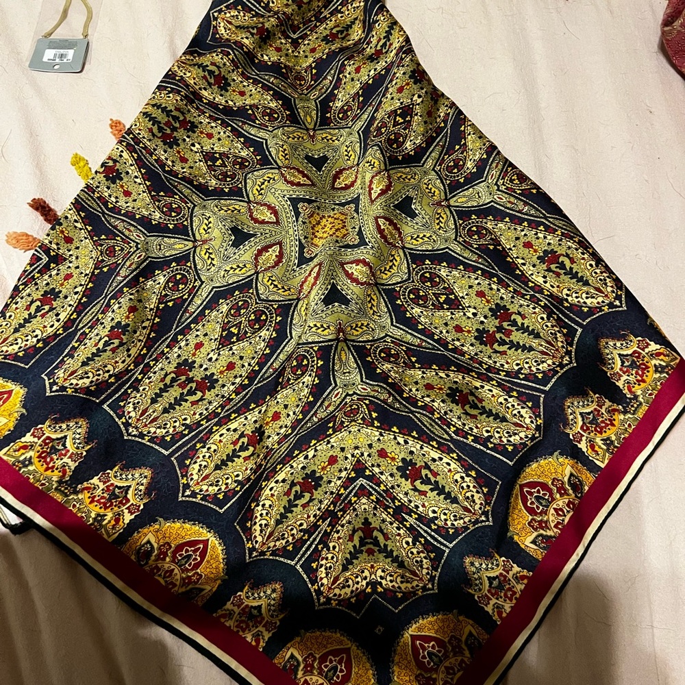 Zara scarf top made in Morocco